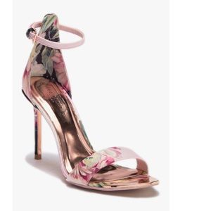 Ted Baker London Charv Floral Ankle Strap Sandal